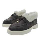 Suede Fur Women's Snow Boots