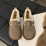 Retro Plush Cotton Shoes