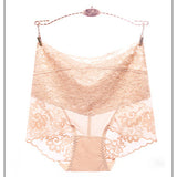 High-Waisted Abdominal Lace Ultra-Thin Breathable Panties