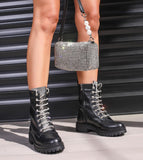 Glossy Crystal Boots