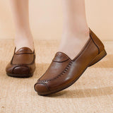 Genuine Leather Non-Slip Loafers