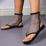 Chic Thong Hollow Sandals