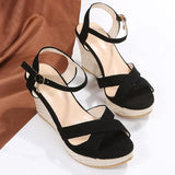 Women's Wedge Thick Soled Roman Sandals
