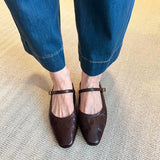 Women's Simple And Versatile Leather Slippers