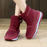 Thickened Casual Short Tube Anti-Ski Snow Boots