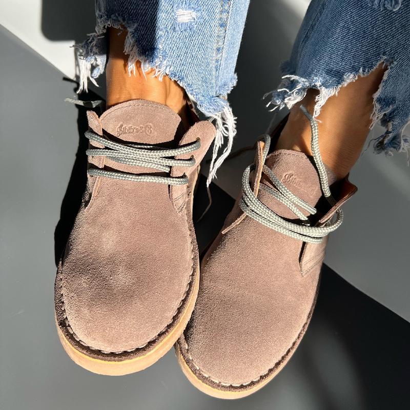 Soft-soled Leather Strap Boots