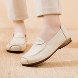 Genuine Leather Non-Slip Loafers