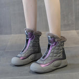 Retro Soft Sole Waterproof Snow Boots