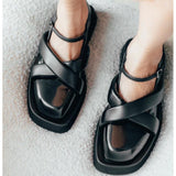 Women's Black Stylish Sandals