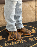 Men's Handwoven Ankle Boots