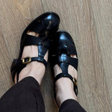 Women's Fashionable Soft Leather Sandals