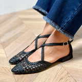 Women's Summer Chic Woven Flat Sandals
