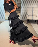 Fab Ruffle Cake Dress