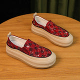 Slip-On Casual Thick-Soled Loafers