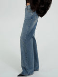 Diamond Sparkling Party Loose Jeans