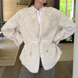 Elegant Eco-friendly Fur Coat