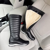 Women's Wool Non-slip Fashion Tall Snow Boots