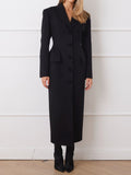 Demure Comfy Long Coat