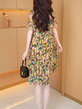 Women's Printed Casual Cute Dress