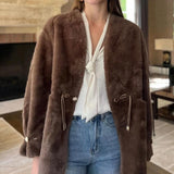 Elegant Eco-friendly Fur Coat