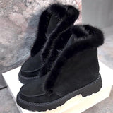 Plush Suede Non-Slip Women's Boots