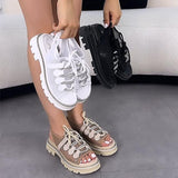 Women's Summer Mesh Rhinestone Sandals