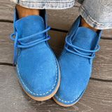 Women's Soft Sole Lace Up Desert Boots