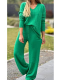 Casual Stretch Knit Suit