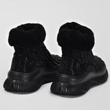 Women's Luxury Winter Rhinestone Soft Sole Boots