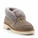 Suede Fur Women's Snow Boots