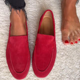 Women's Suede Soft Sole Comfortable Loafers