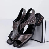 Women's Flat Casual Leather Sandals