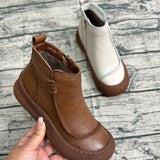 Women's Genuine Leather Soft Sole Boots