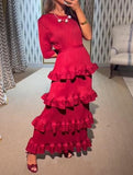 Fab Ruffle Cake Dress