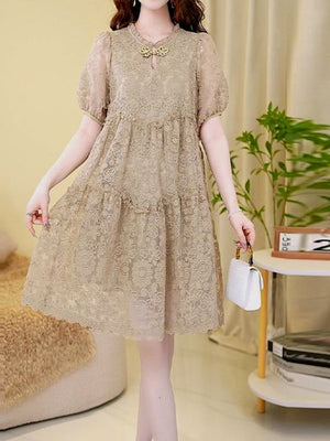 Women's Premium Embroidered Dress