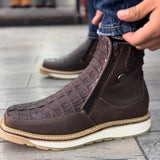 Men's Crocodile Leather Shoes