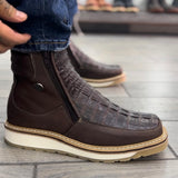 Men's Crocodile Leather Shoes