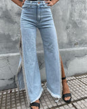 Glittering Fringe Jeans