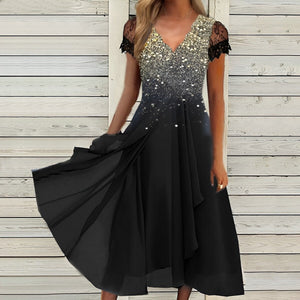 Star Speckled Evening Dress