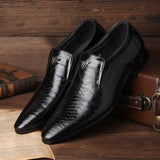 Retro casual leather shoes