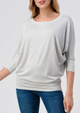 Natural Vibe Modal Round Neck Top