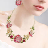Fashion Flower Necklace