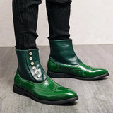 Men's Chelsea Boots Wingtip Shoes